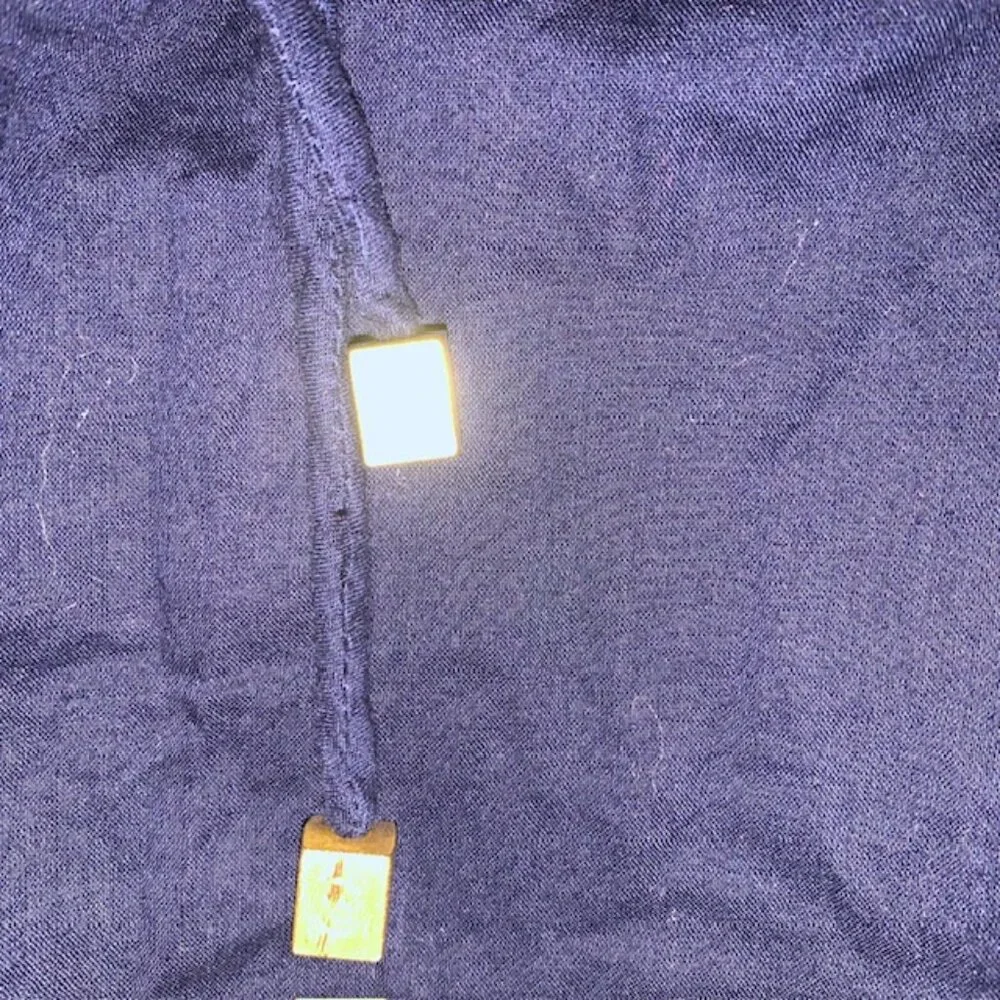 Michael Kors Navy Blue Sleeveless 100% Cotton‎ Y2K style Top Size Small